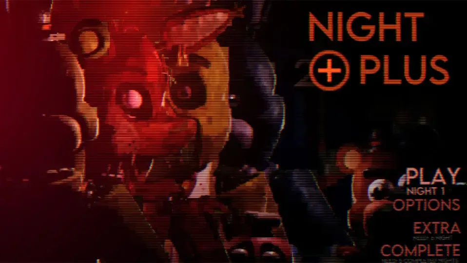 Imagen de un nivel de Geometry Dash Night Plus con el fondo del juego